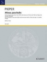 Pieper, Andreas: Missa paschalis fr Solo (Sopran), gemischter Chor (SATB), Solo-Instrument (Violine od Dirigierpartitur