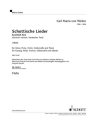 Weber, Carl Maria von: Schottische Lieder WeV U.16 fr Gesang, Flte, Violine, Violoncello und Klavier Einzelstimme - Flte