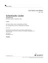 Schottische Lieder WeV U.16 fr Gesang, Flte, Violine, Violoncello und Klavier Violinstimme