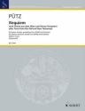 Puetz, Eduard: Requiem fr Sopran, Bariton, gemischter Chor und Orchester (Flte, Oboe, Engli Partitur