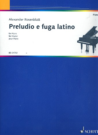 Preludia e fuga latino fr Klavier