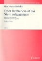 ber Bethlehem ist ein Stern aufgegangen fr Kinderchor a cappella Partitur