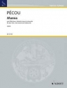 Pcou, Thierry Manoa fr Bassflte, Bassklarinette und Violoncello Partitur und Stimmen