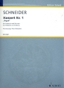 Dugud fr Violoncello und Orchester fr Violoncello und Klavier
