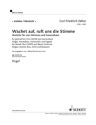 Zelter, Carl Friedrich: Wachet auf, ruft uns die Stimme fr gemischten Chor (SATB) und Generalbass (Orgel, Kontrabass, Violonc Einzelstimme - Orgel