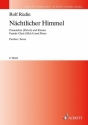 Nchtlicher Himmel fr Frauenchor und Klavier Partitur