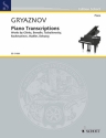 Vyacheslav Gryaznov  - Piano Transcriptions for piano