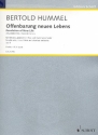 Offenbarung neuen Lebens op. 8 fr Alt solo, gem Chor und Kammerorchester Partitur