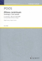 Missa carminum fr gem Chor und Orgel Partitur