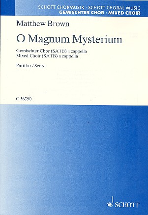 O magnum mysterium fr gem Chor a cappella Partitur