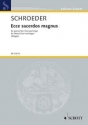 ED22010 Hermann Schroeder, Ecce sacerdos magnus fr gemischter Chor und Orgel Orgel-Partitur