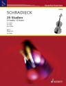 25 Studien op.1 fr Violine