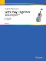 Let's play together fr 2 Violoncelli Spielpartitur