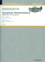 Symphonic Metamorphosis on Themes by Carl Maria von Weber fr Blasorchester Studienpartitur