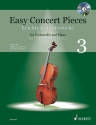 Leichte Konzertstcke Band 3 (+CD) fr Violoncello und Klavier