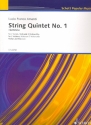 Streichquintett Nr.1 fr 2 Violinen, Viola und 2 Violoncelli Partitur und Stimmen