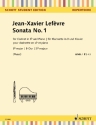 Sonate B-Dur Nr.1 fr Klarinette und Klavier