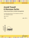6 Morceaux faciles op.4,7-12 fr Violoncello und Klavier