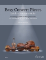 Easy Concert Pieces - Leichte Konzertstcke fr Streichquartett (Streichorchester) Partitur und Stimmen