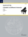 5 Etudes in different Intervals op.68 fr Klavier