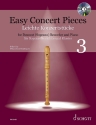 Easy Concert Pieces Band 3 - Leichte Konzertstcke (+CD) fr Sopranblockflte und Klavier