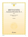 Beethoven, Ludwig van, Leonoren-Ouvertre No. 3 op. 72 fr Klavier Einzelausgabe