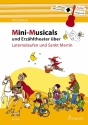 Mini-Musicals und Erzhltheater ber Laternelaufen und Sankt Martin (+ fr Gitarre Lehrbuch