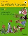 Die frhliche Klarinette Band 2 (+online material) fr Klarinette Lehrbuch