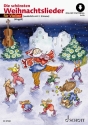 Die schnsten Weihnachtslieder (+Online Audio) fr 1-2 Violinen (mit Text)