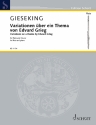 Variationen über ein Thema von Edvard Grieg für Flöte und Klavier