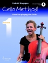 Cello Method: Lesson Book 1 (+online material) fr Violoncello Lehrbuch