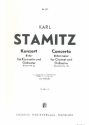 Konzert B-Dur Nr.10 fr Klarinette und Orchester Violine 1