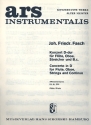 Konzert D-Dur fr Flte, Oboe, Streicher und Bc Flte