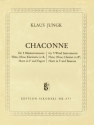 Chaconne Fr 5 Blasinstrumente: Flte, Oboe, Klarinette in B, Horn in F und Fag Blser-Quintett