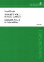 Sonate Nr.2 fr Violine und Klavier