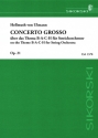 Ulmann, Hellmuth von Concerto grosso ber das Thema B-A-C-H Fr Streichorchester Streichorchester