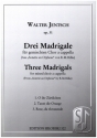 3 Madrigale aus den Sonetten an Orpheus fr gem Chor a cappella Chorpartitur