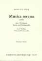 Musica serena (1965) fr Streichquartett Partitur