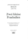 2 kleine Praeludien fr 2 Gitarren Stimmen