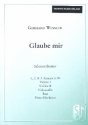 Glaube mir (Answer me): fr Salonorchester Klavierpartitur und Stimmen