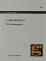 Konkretionen II fr 2 Violinen, Viola und Cello