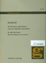 Ethos B' fr Alt (Bariton) und 2 Melodieinstrumente Partitur