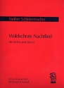 Waldschrats Nachtlied fr Violine und Klavier