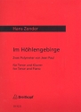 Im Hhlengebirge fr Tenor und Klavier Partitur