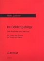 Im Hhlengebirge fr Tenor und Klavier Partitur