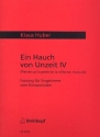 Ein Hauch von Unzeit IV fr Gesang