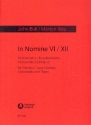 In nomine VI/XII fr Klarinette (Bassklarinette), Violoncello und Klavier Stimmen