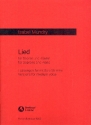 Lied fr Gesang (mittel) und Klavier