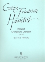 Konzert g-Moll op.7,5 HWV310 fr Orgel und Orchester Partitur