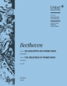 Die Geschpfe des Prometheus op.43 - Ouvertre fr Orchester Partitur